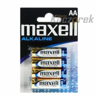 Baterie Maxell - AA - LR6 - 4 ks - blistr